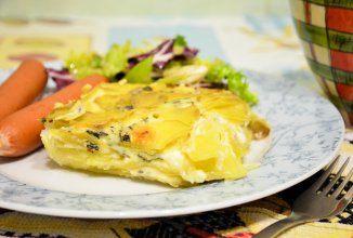 Картофельная запеканка с камбозолой