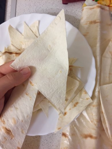 Чипсы из лаваша - Шаг 2