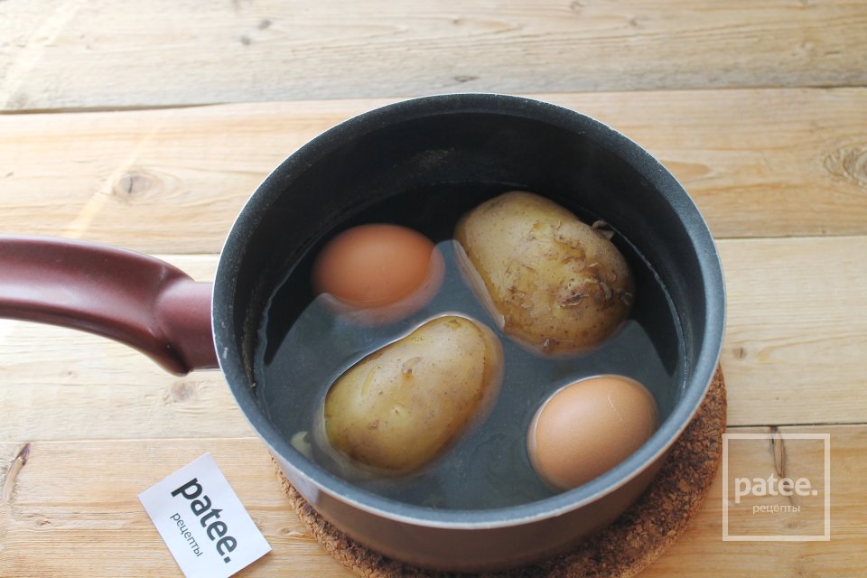 Окрошка на огуречном рассоле - Шаг 3