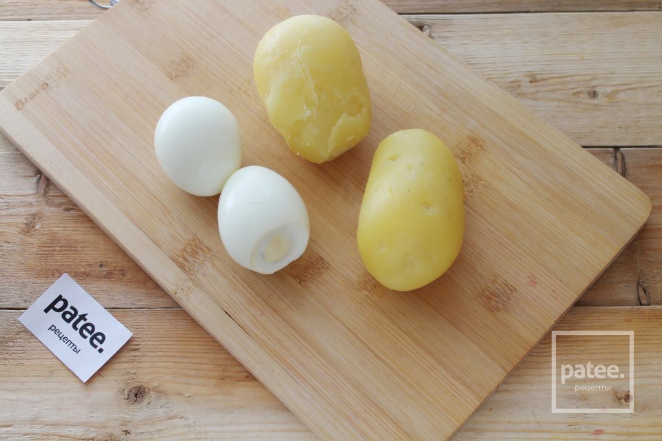 Окрошка на огуречном рассоле - Шаг 4