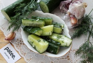 Малосольные огурцы за час