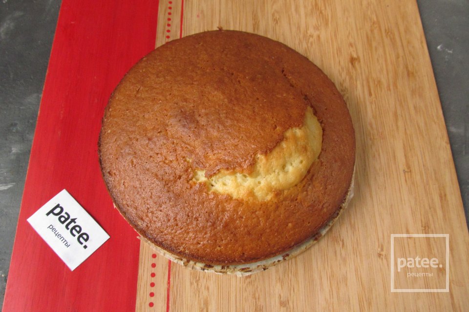 Домашний торт с клубникой - Шаг 10