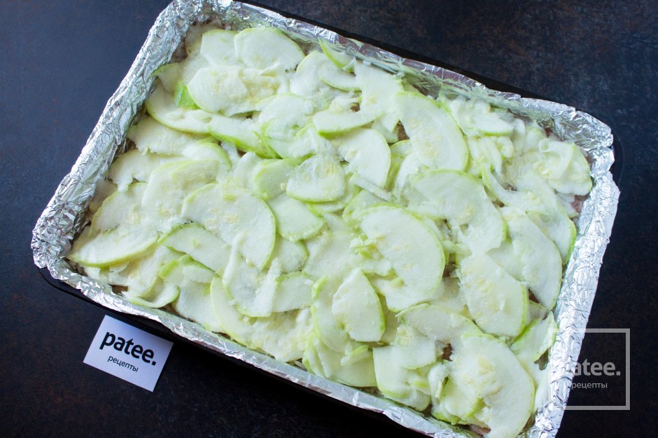 Запеканка из кабачков с фаршем - Шаг 9