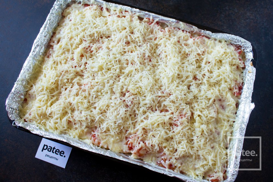 Запеканка из кабачков с фаршем - Шаг 12