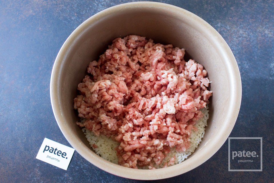 Запеканка из кабачков с фаршем - Шаг 3