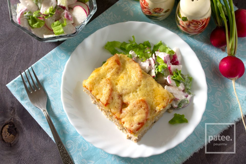 Запеканка из кабачков с фаршем - Шаг 14