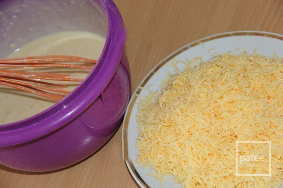 Сырные блинчики с зеленью - Шаг 2