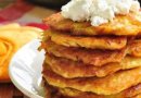 Творожные оладьи с кабачком🥞