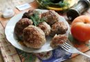 Домашние котлеты из смешанного фарша с крахмалом