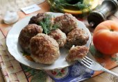 Домашние котлеты из смешанного фарша с крахмалом