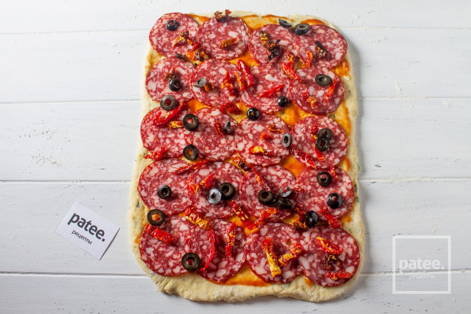 Закусочный кекс "Пицца" - Шаг 12