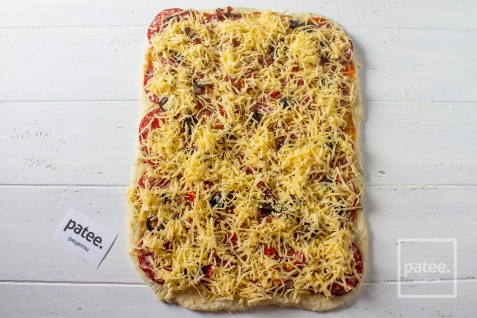 Закусочный кекс "Пицца" - Шаг 13