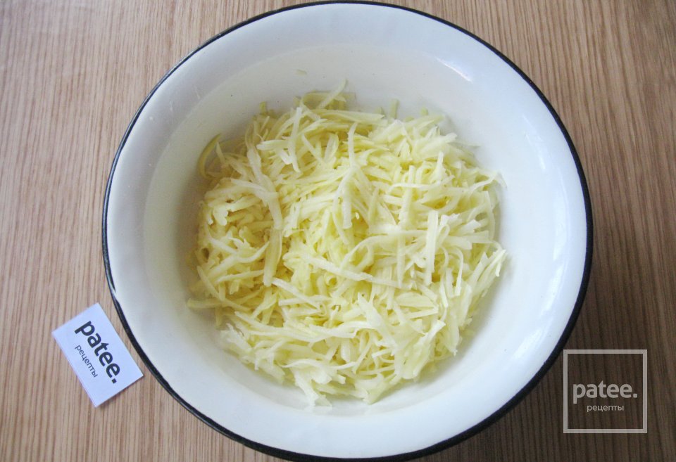 Драники с курицей и сыром - Шаг 6