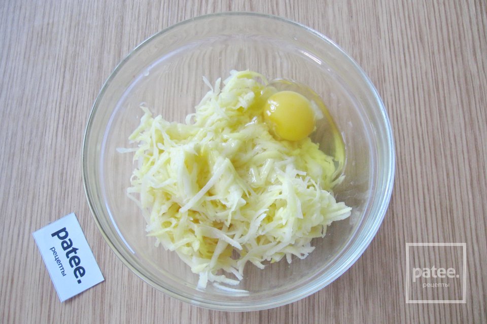 Драники с курицей и сыром - Шаг 8