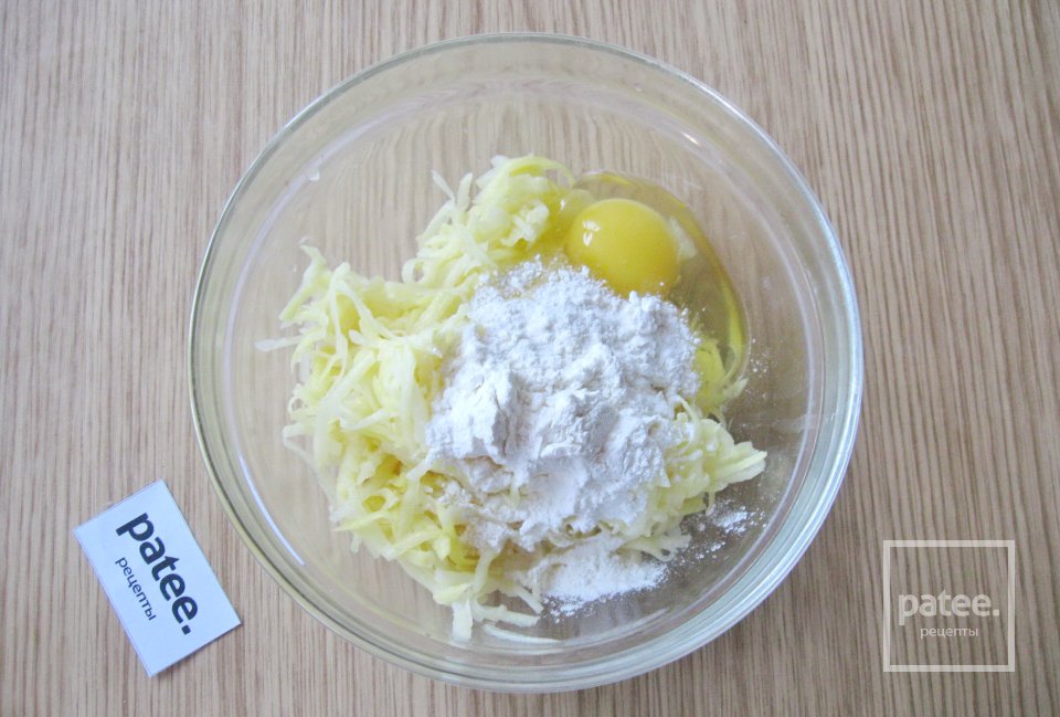 Драники с курицей и сыром - Шаг 9