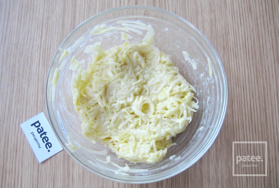 Драники с курицей и сыром - Шаг 10