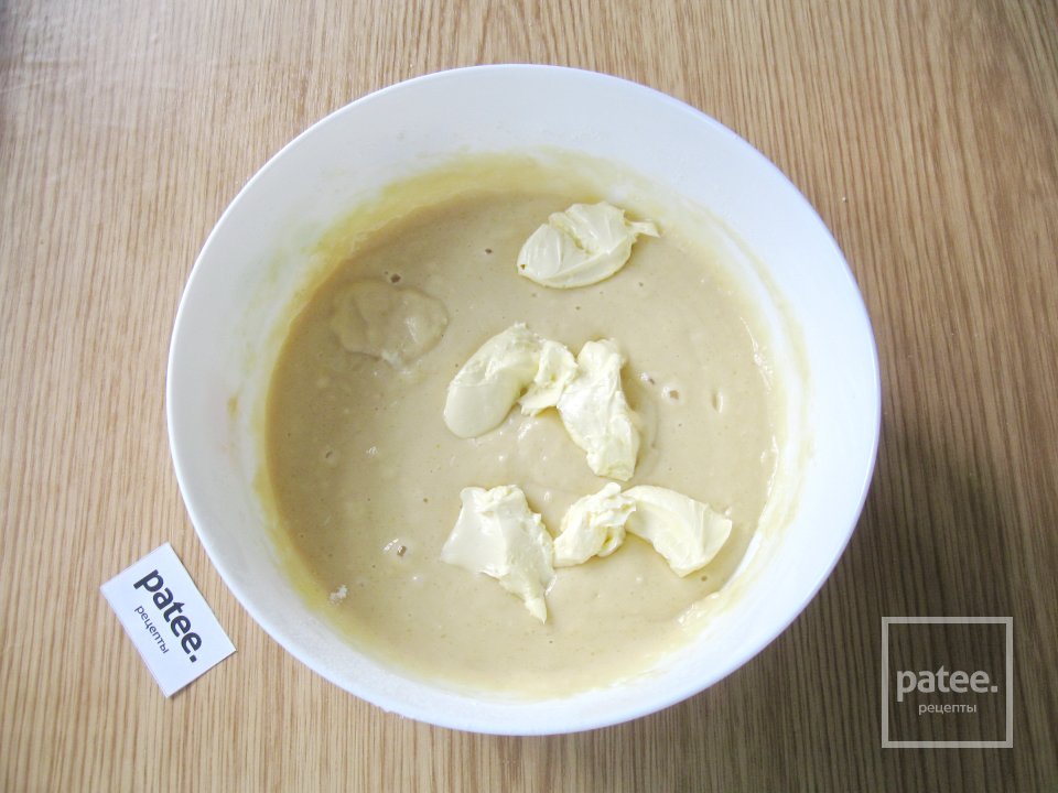 Ночное дрожжевое тесто и пирог с черешней из него - Шаг 10