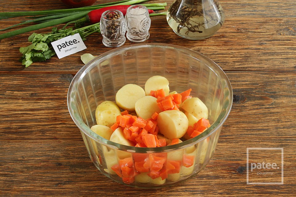 Быстрое жаркое с курицей в "рукаве" - Шаг 3