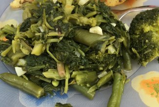 Овощной гарнир к рыбке!