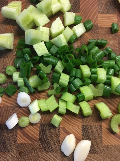 Легкий мусс из авокадо 🥑 и сельдерея - Шаг 3