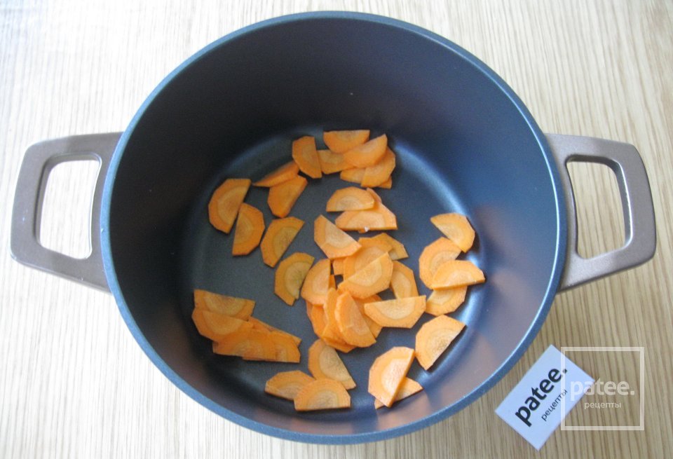 Минтай с грибами в сметане - Шаг 2