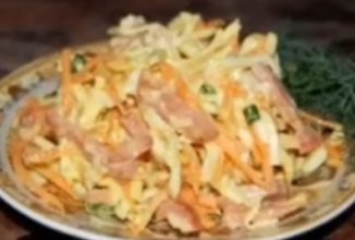 Салат "Загадка"