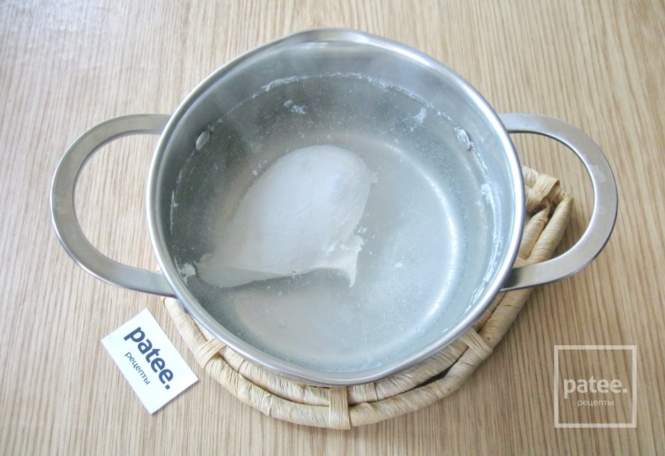 Салат с курицей "Муравейник" - Шаг 2