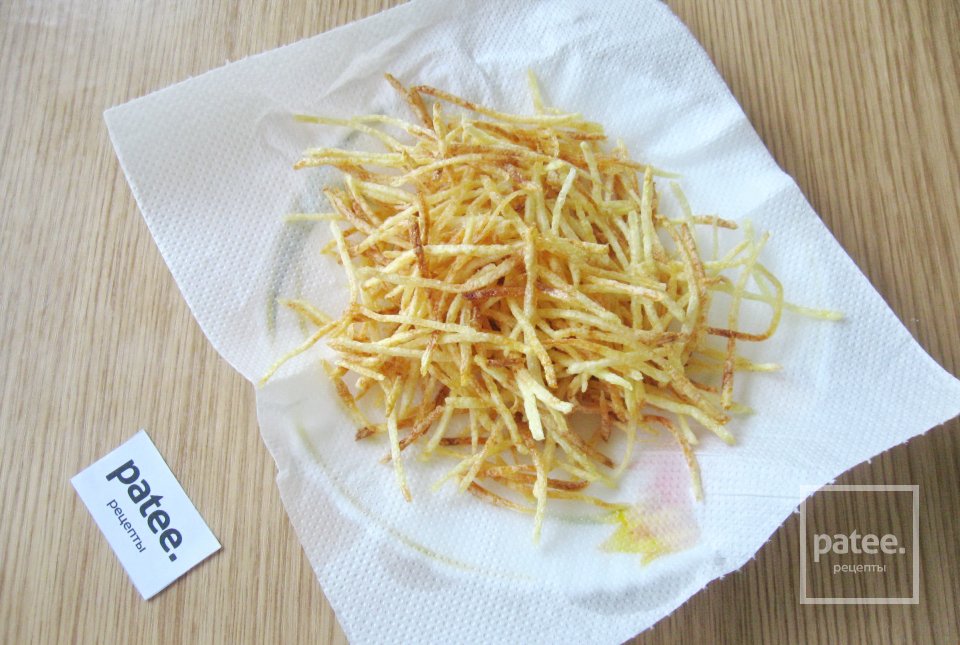 Салат с курицей "Муравейник" - Шаг 6