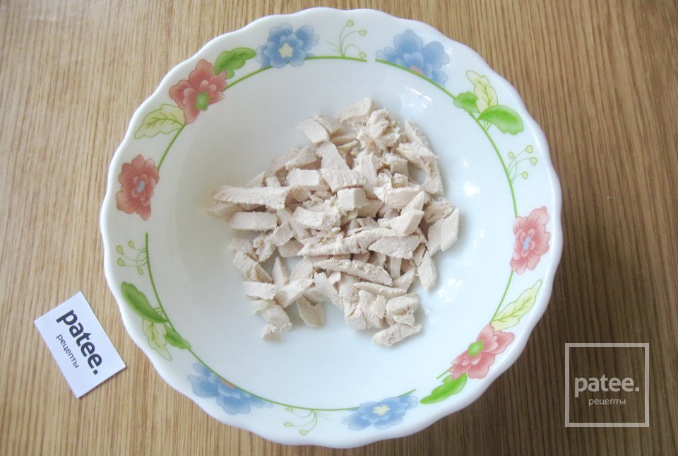 Салат с курицей "Муравейник" - Шаг 7