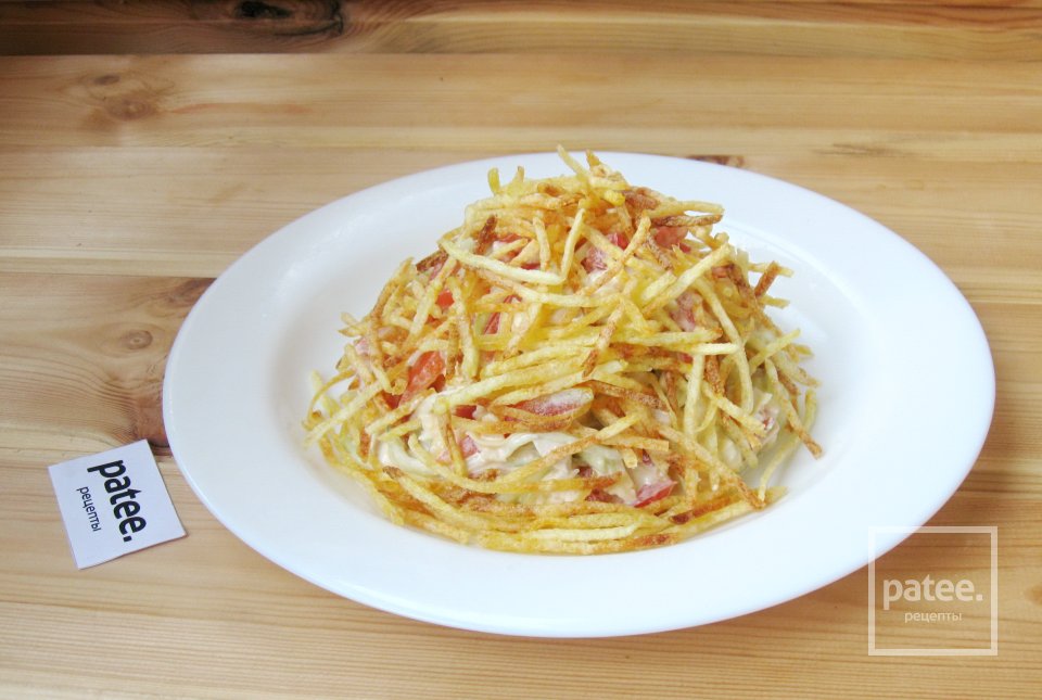 Салат с курицей "Муравейник" - Шаг 16