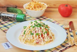 Салат с курицей "Муравейник"