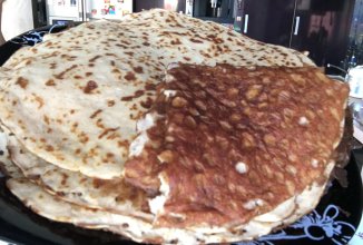 Блины на кефире