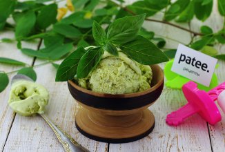 Базиликовое мороженое