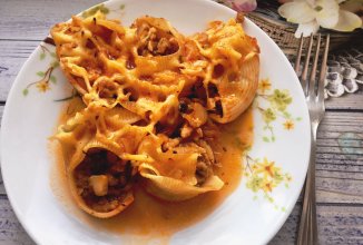 Фаршированные филини, запечённые под сыром 🧀