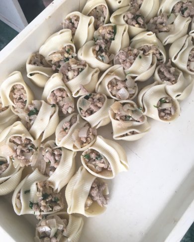 Фаршированные филини, запечённые под сыром 🧀 - Шаг 6