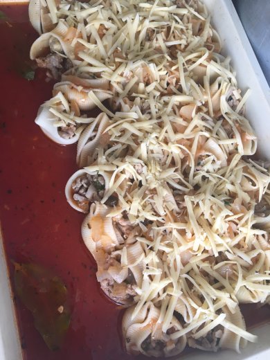 Фаршированные филини, запечённые под сыром 🧀 - Шаг 8