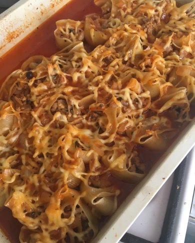 Фаршированные филини, запечённые под сыром 🧀 - Шаг 9