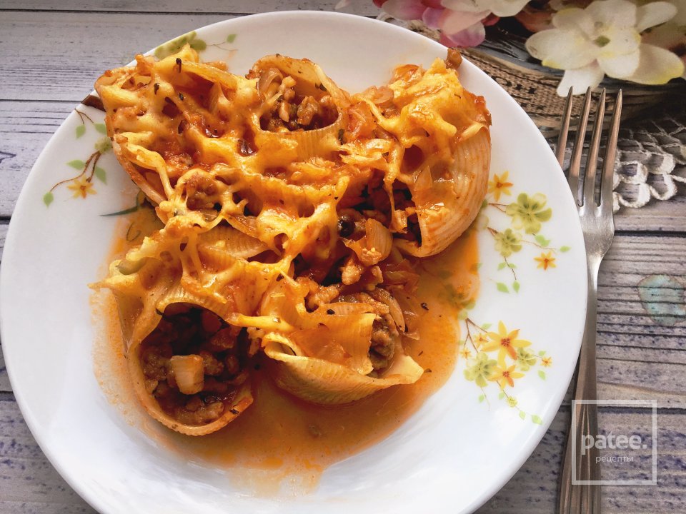 Фаршированные филини, запечённые под сыром 🧀 - Шаг 10