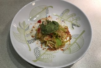 Лапша из кабачка