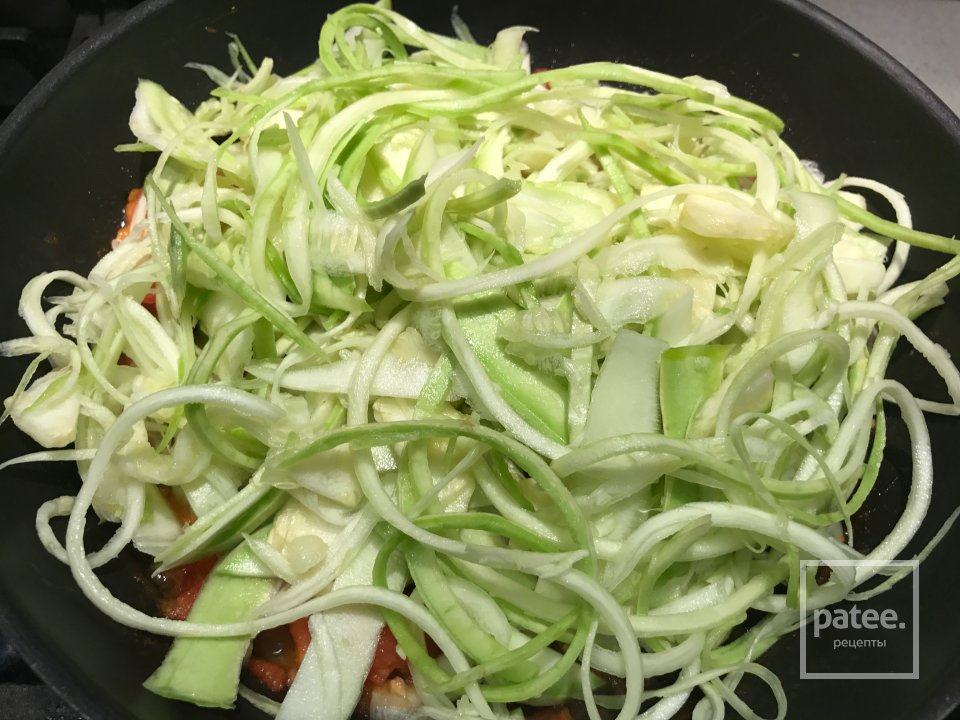 Лапша из кабачка - Шаг 5