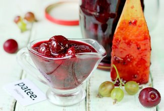 Вишнёвое варенье с крыжовником