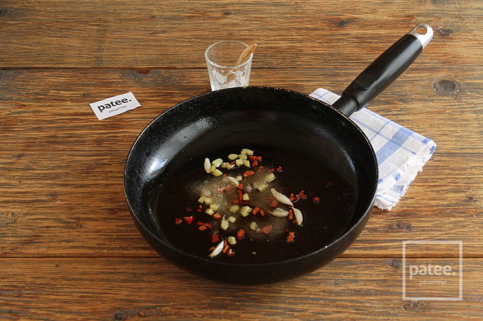 Курица с рисовой лапшой - Шаг 5