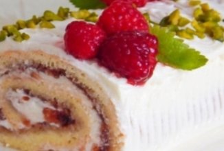 Бисквитный рулет