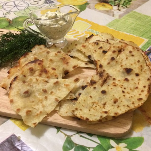 Пресные лепешки.