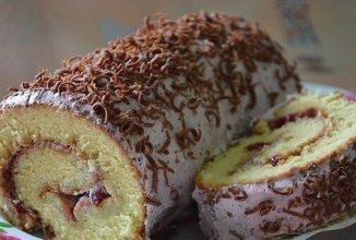 БЫСТРЫЙ РУЛЕТ НА СГУЩЕННОМ МОЛОКЕ