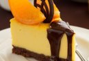 Апельсиновый чизкейк-на радость талии🙃