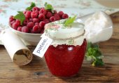Малина с сахаром на зиму