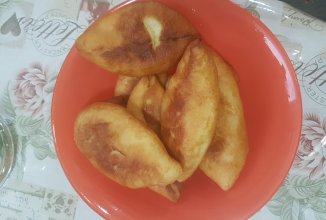Жареные пирожки с картошкой