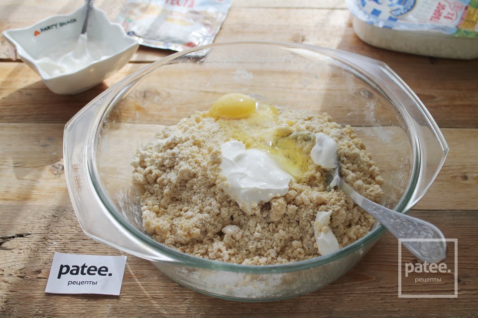 Пирожки с творогом и зеленью песочные - Шаг 7