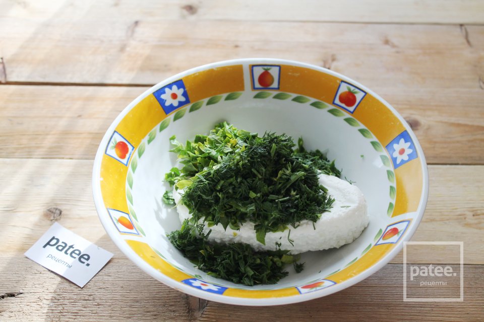 Пирожки с творогом и зеленью песочные - Шаг 15